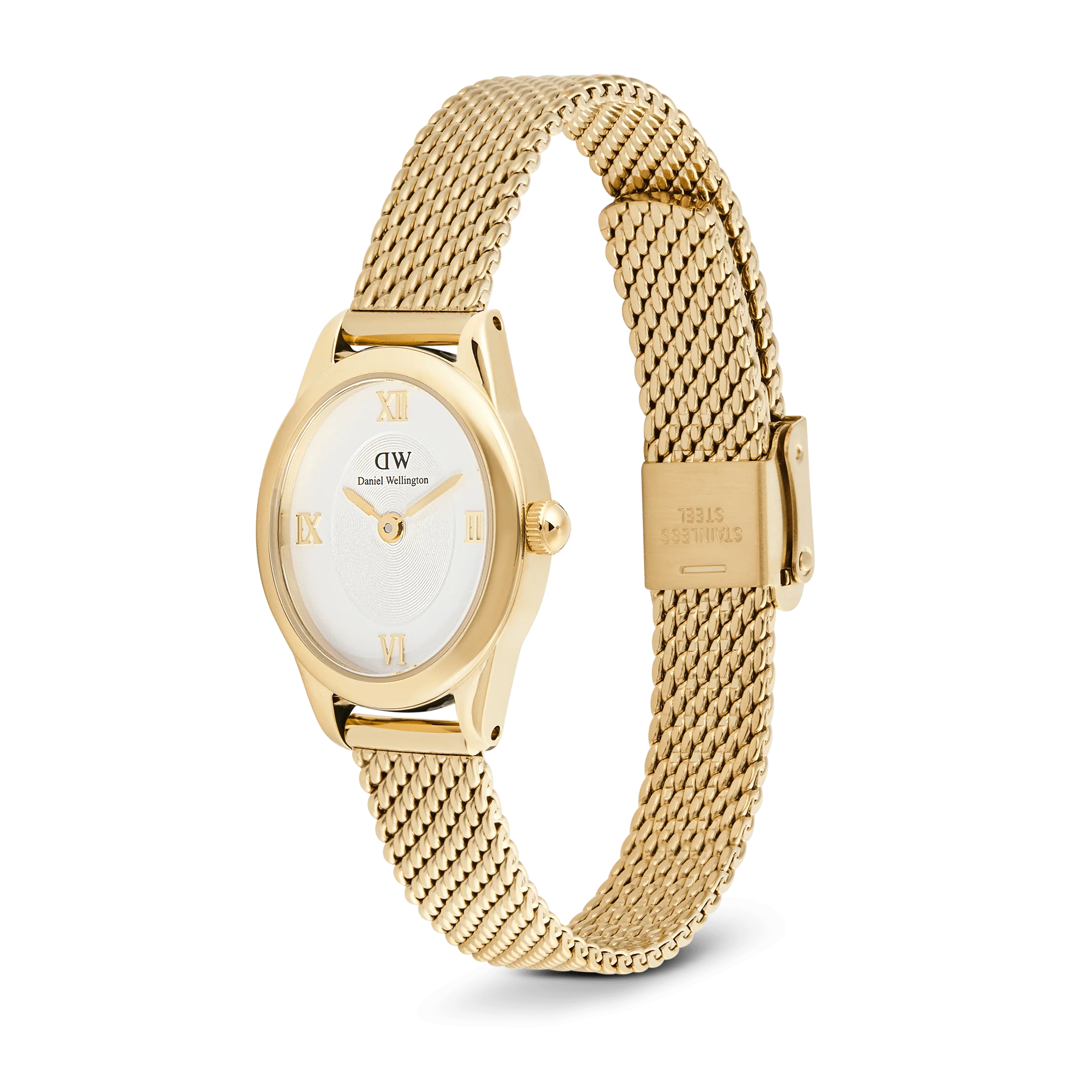 Daniel Wellington - Ophelia Mini Mesh White Gold