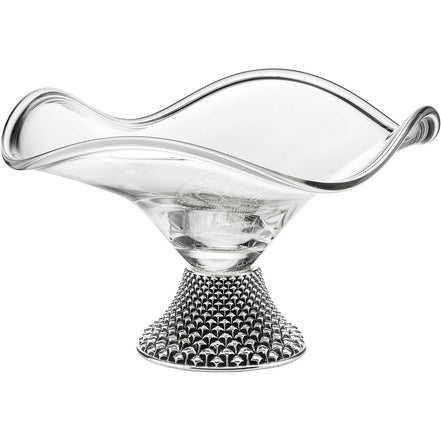 centrotavola Sovrani Grigio/Argento in vetro CODICE: R483