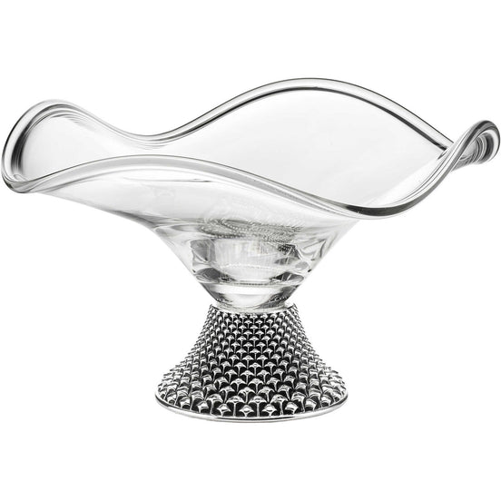 centrotavola Sovrani Grigio/Argento in vetro CODICE: R483