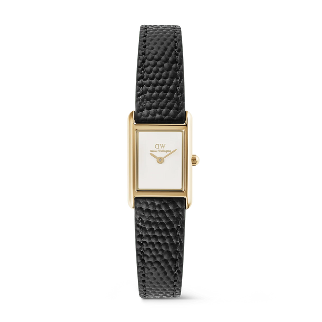 Daniel Wellington - Bound Mini Black Lizard Gold