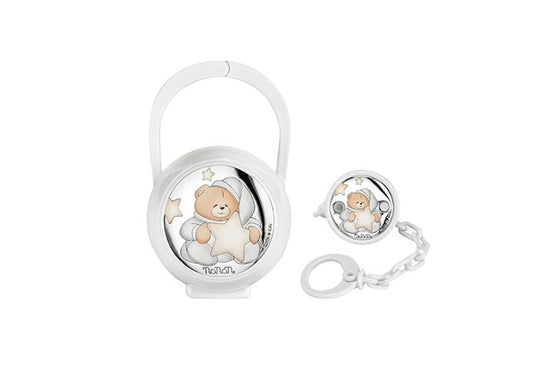 Portaciuccio Nanan Argento Bianco - NPO0001