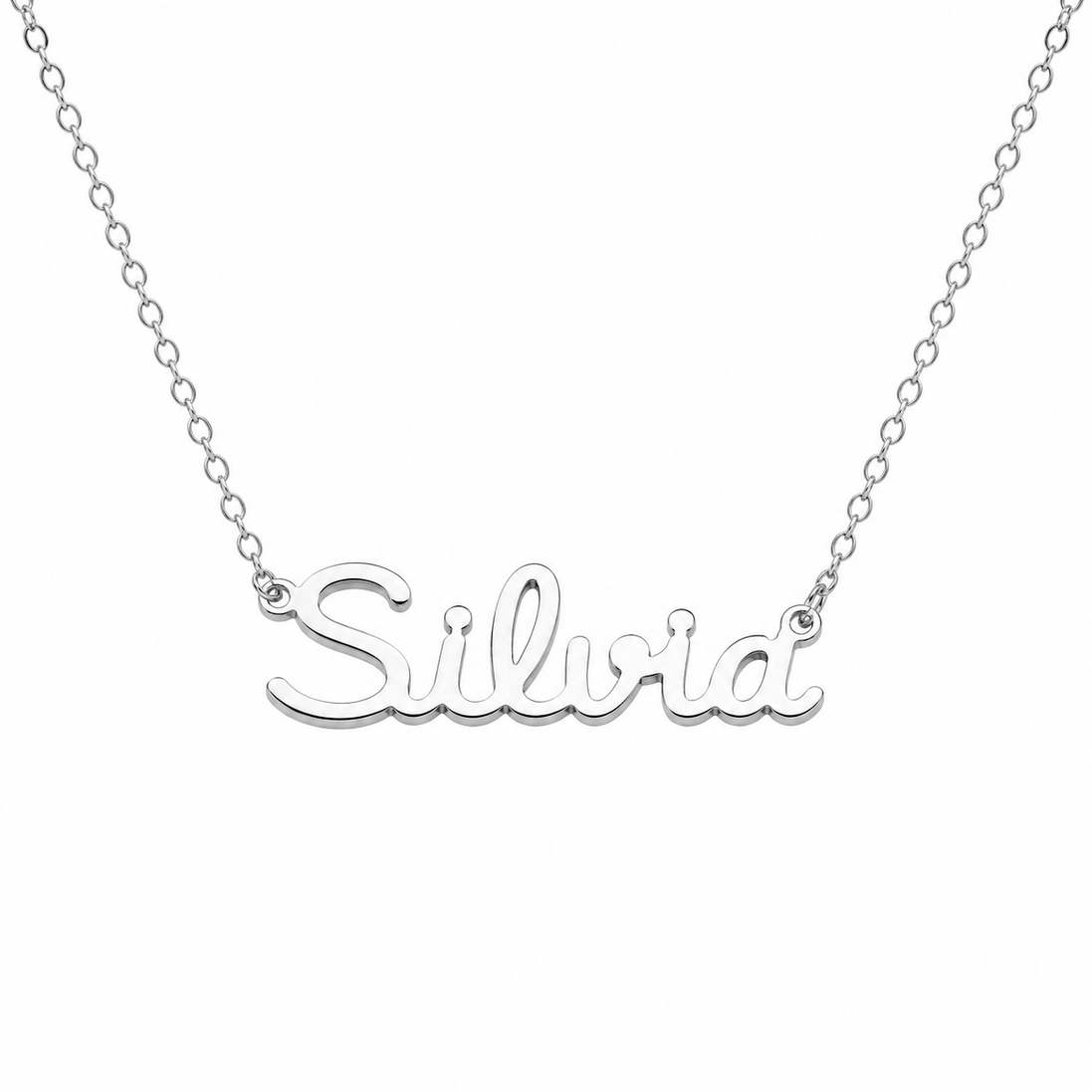 Fico Gioielli - Collana Nome "Silvia" in Argento 925
