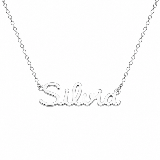 Fico Gioielli - Collana Nome "Silvia" in Argento 925