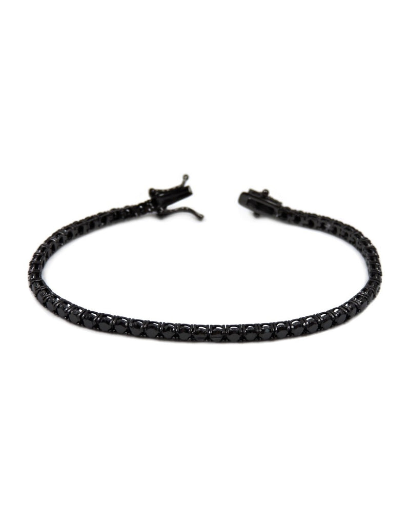 Fico Gioielli - Bracciale tennis nero