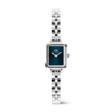 Daniel Wellington - Quadro Mini Arch 3-link Arctic Sunray Silver