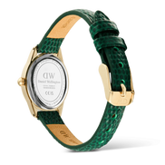Daniel Wellington - Ophelia Mini Green Lizard White Guilloché Gold