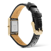 Daniel Wellington - Bound Mini Black Lizard Gold