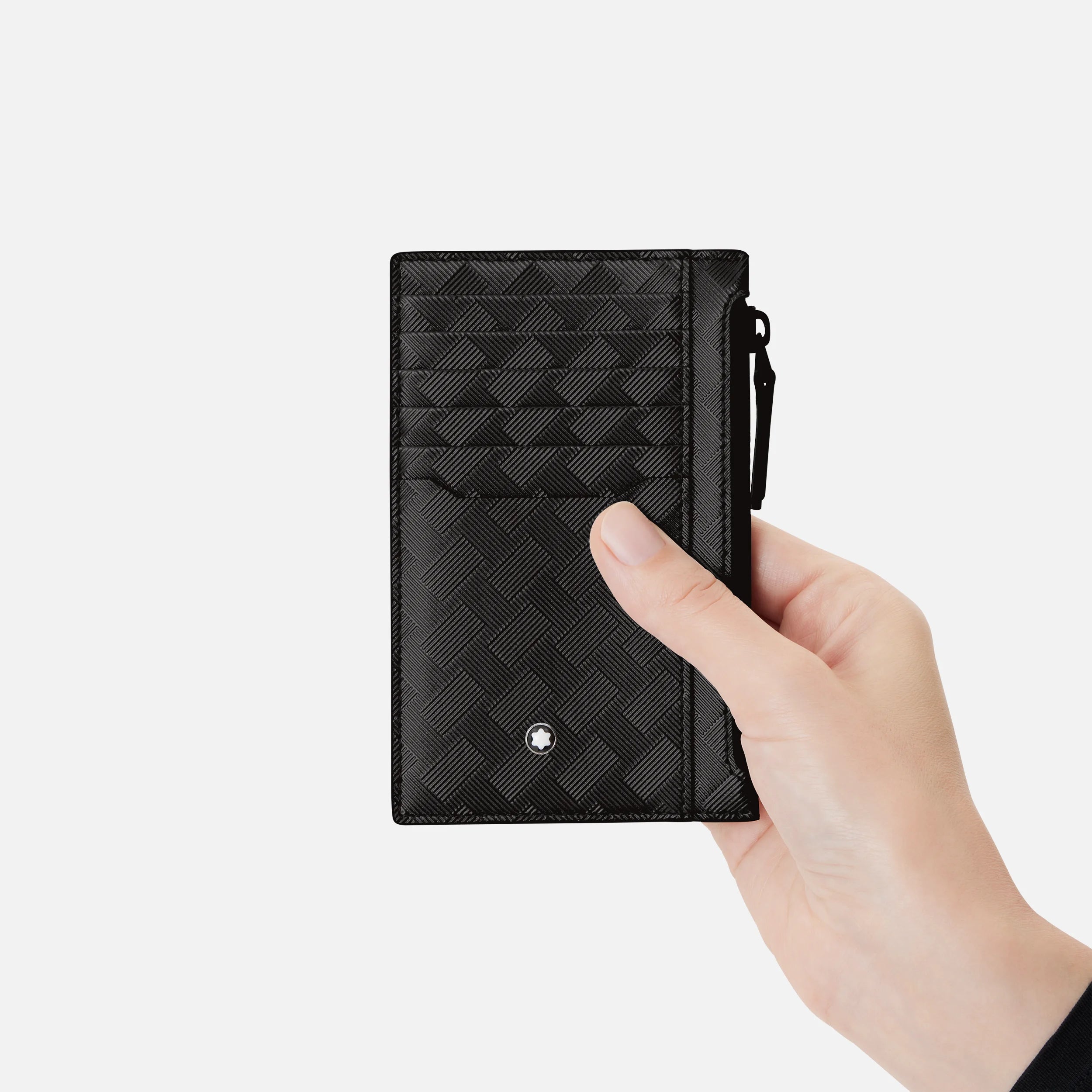 Montblanc - Porta carte di credito a 8 scomparti Extreme 3.0, tasca con cerniera