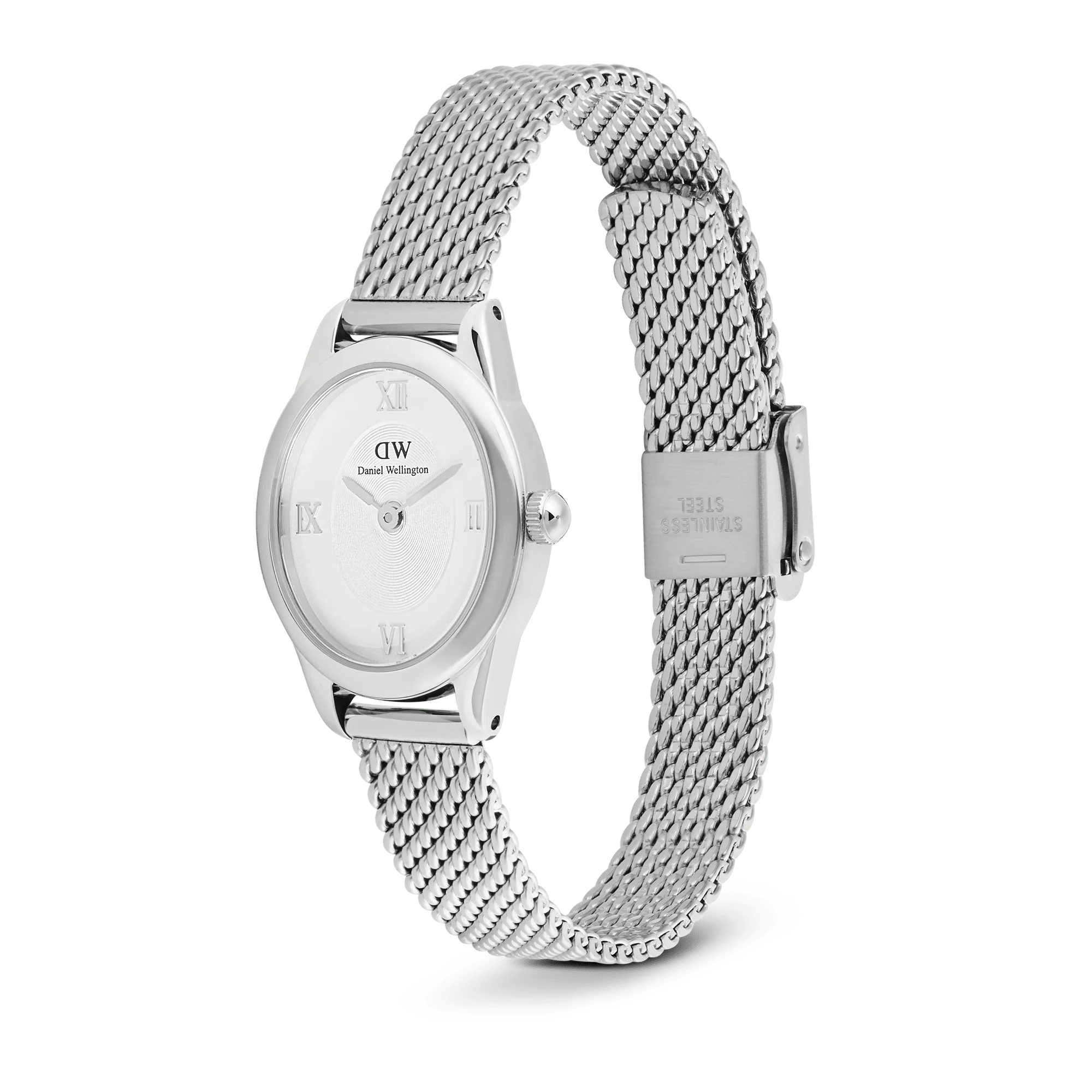 Daniel Wellington - Ophelia Mini Mesh White Silver