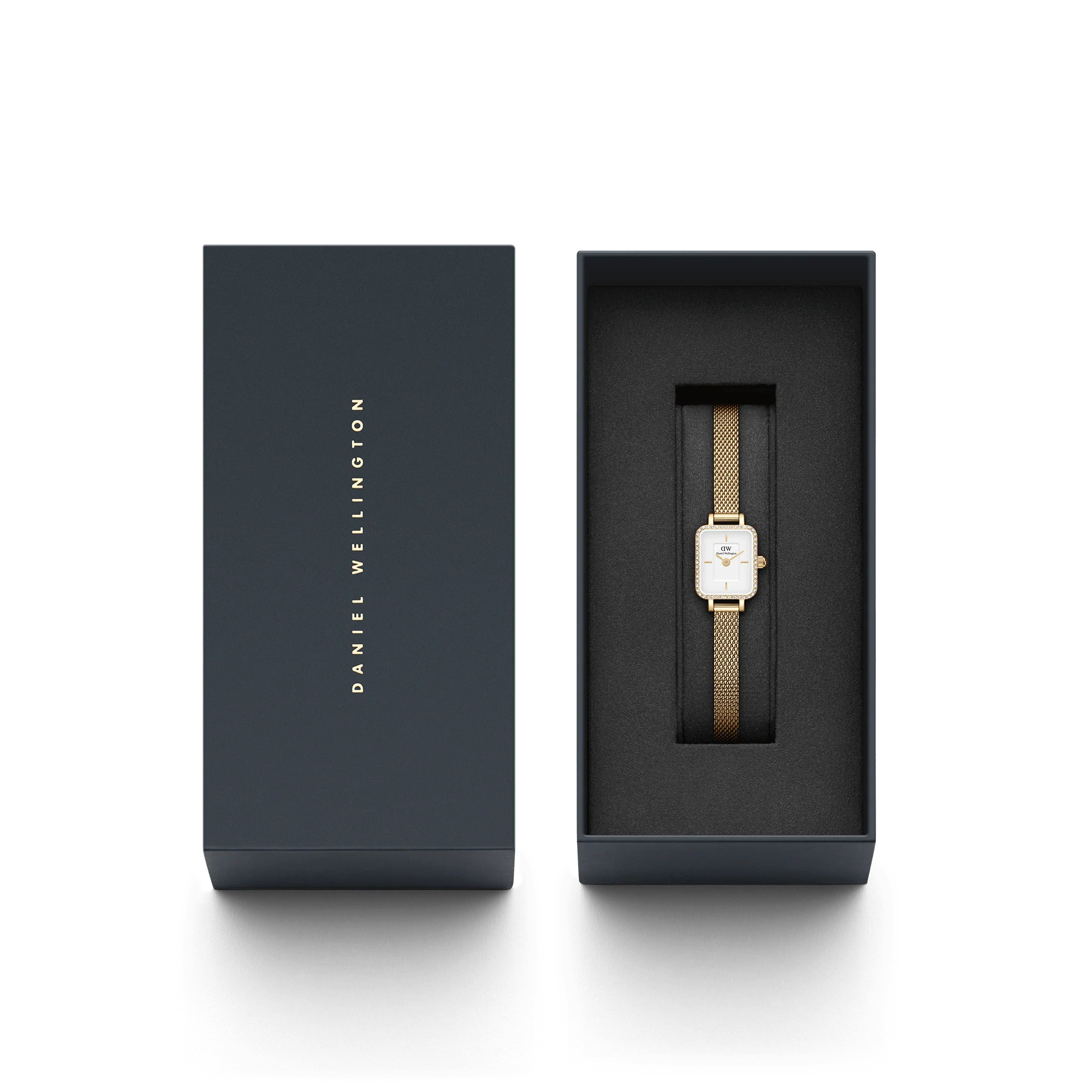 Daniel Wellington - Quadro Mini Lumine Bezel Gold