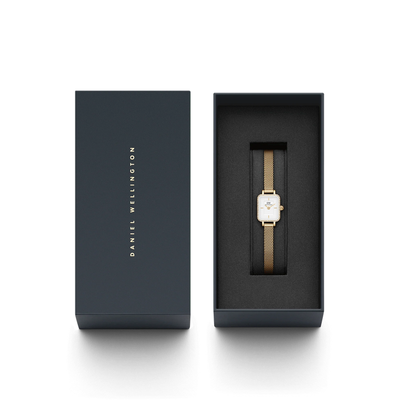 Daniel Wellington - Quadro Mini Lumine Bezel Gold