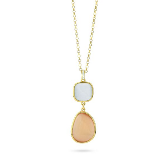 Collana Donna Boccadamo Crisette XGR716DO Gioiello bronzo e zirconi