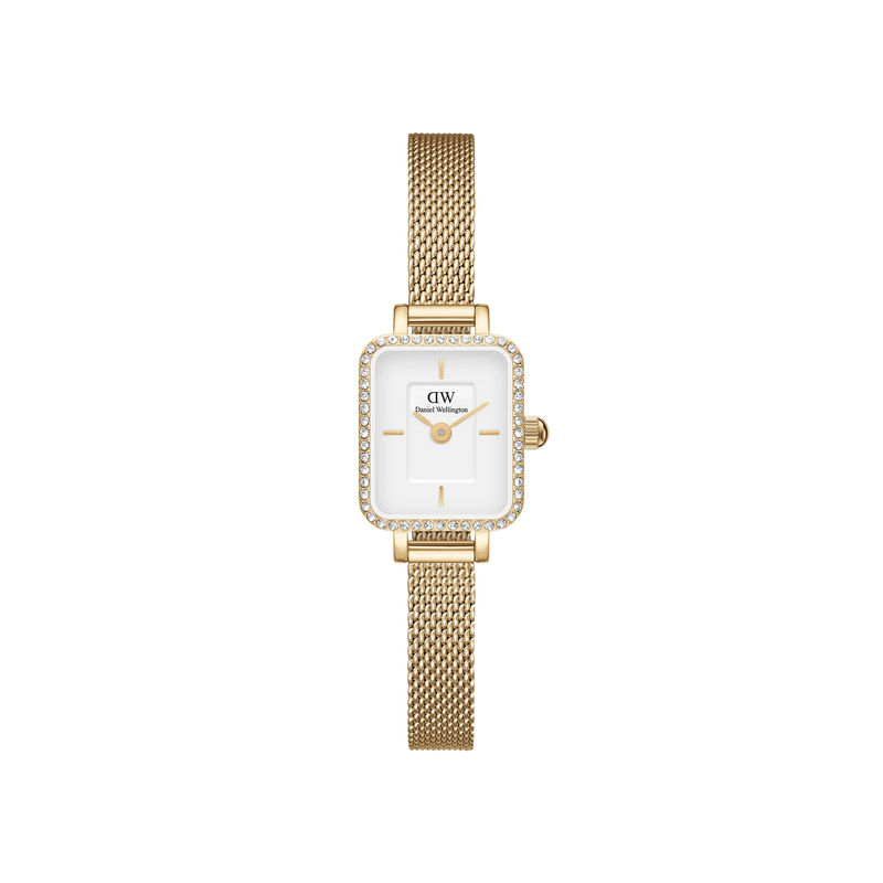 Daniel Wellington - Quadro Mini Lumine Bezel Gold