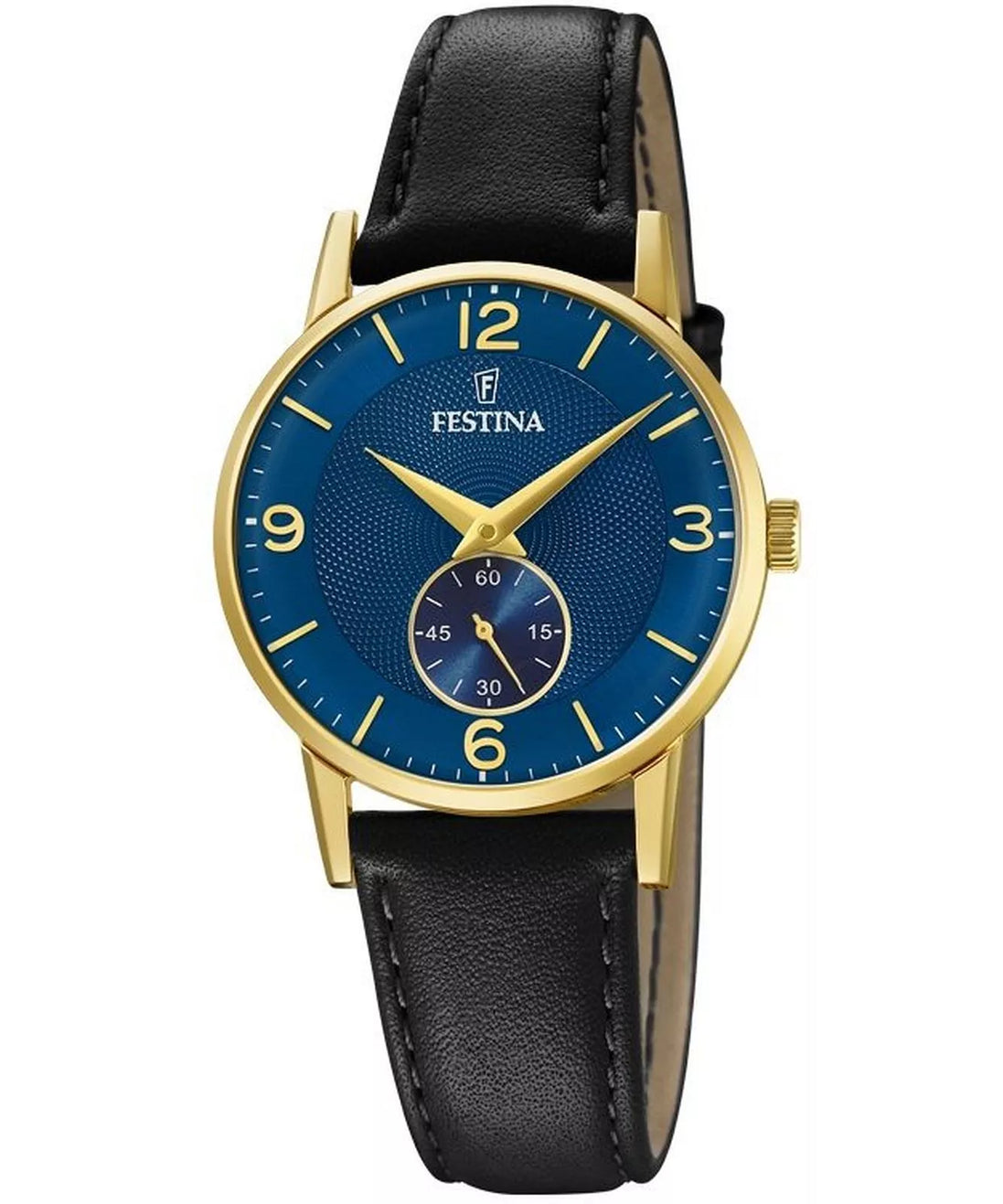 OROLOGIO FESTINA F20571/3 AZZURO CINTURINO IN PELLE, DONNA