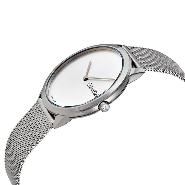 Calvin Klein Minimal orologio unisex silver/bianco K3M211Y6