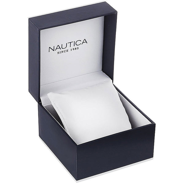 Nautica orologio cronografo quarzo uomo con cinturino in acciaio NAPSTB009