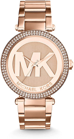 Michael Kors Parker orologio solo tempo donna rosè Mk5865
