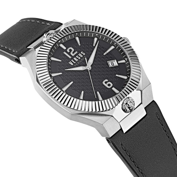 Versace Versus Echo Park orologio uomo pelle nero VSP1P0121