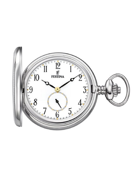 Festina Bolsillo orologio da tasca uomo silver F2026/1
