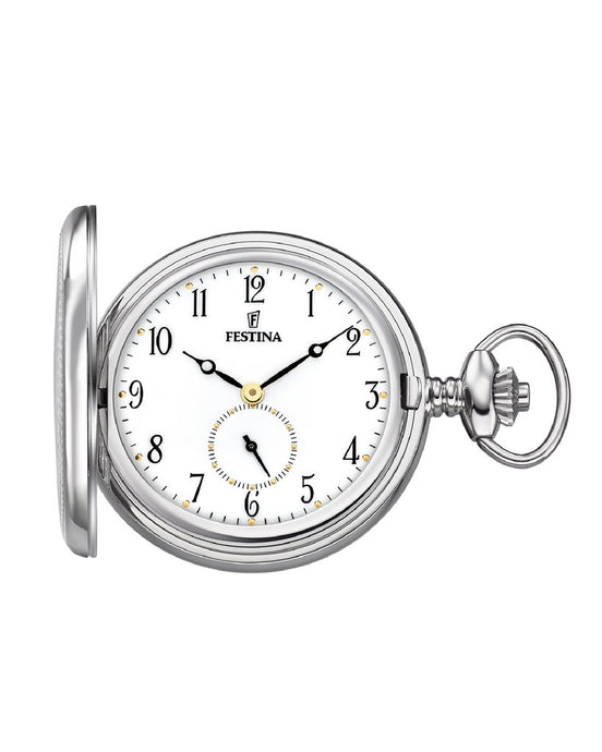 Festina Bolsillo orologio da tasca uomo silver F2026/1