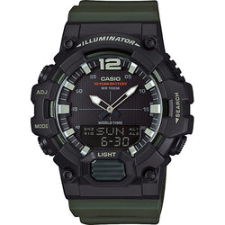 Casio G-Shock orologio multifunzione uomo nero/verde HDC-700-3AVEF