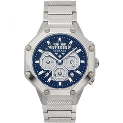Versace Versus Palestro orologio uomo chrono acciaio/blu VSP391420