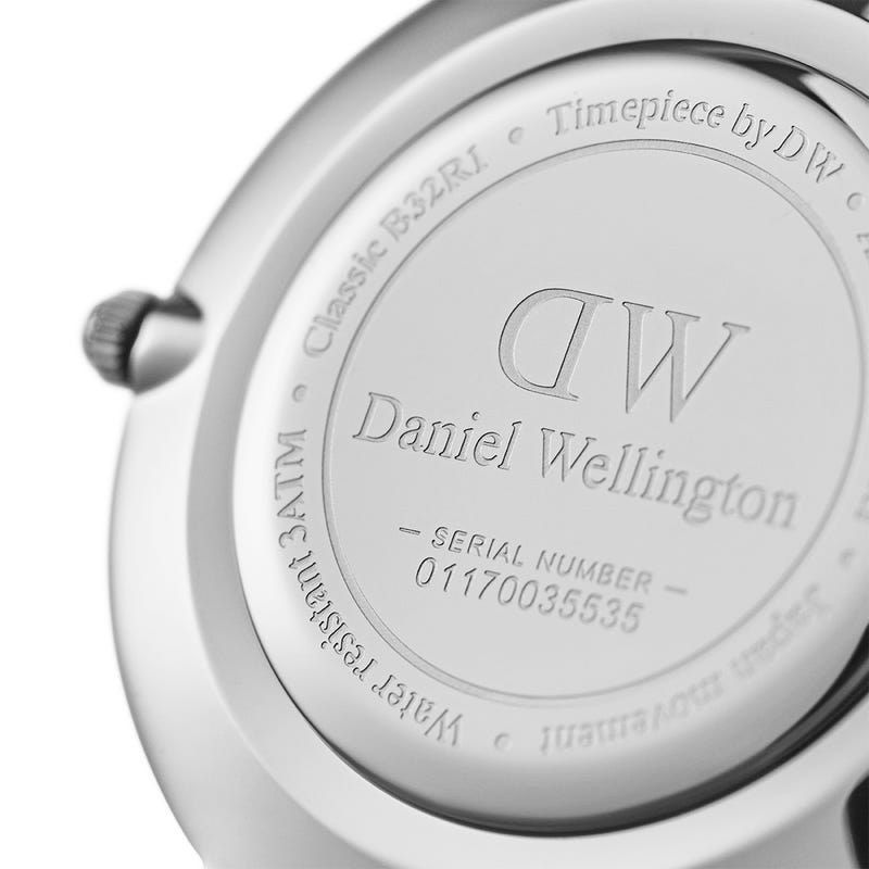 Daniel Wellington Classic Petite Sterling orologio donna 32m DW00100162