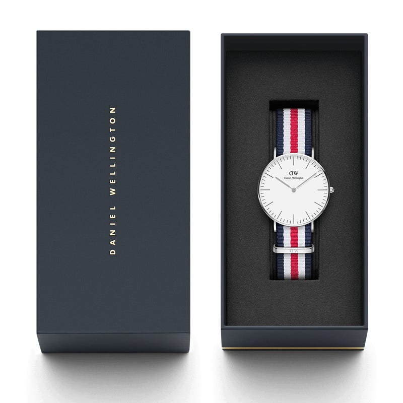 Daniel Wellington Classic Canterbury orologio donna 36mm DW00100051