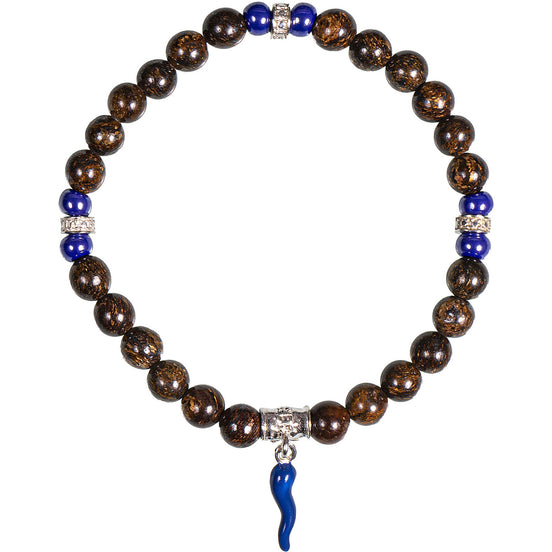 Gerba bracciale con cornetto unisex gioielli HORN 11