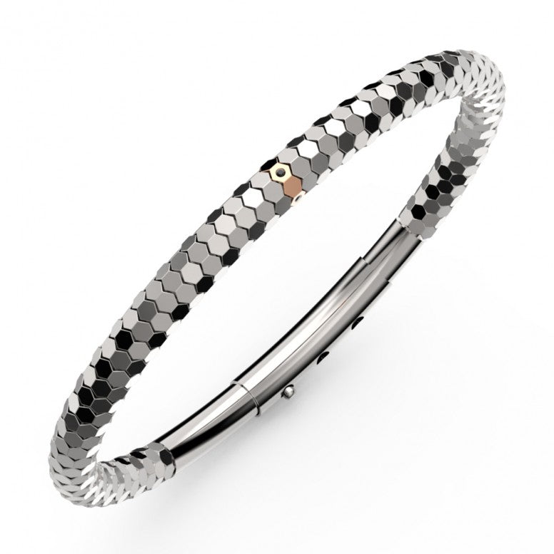 Bracciale Uomo Bikkembergs Geometrics Con Diamanti GEOB02WW