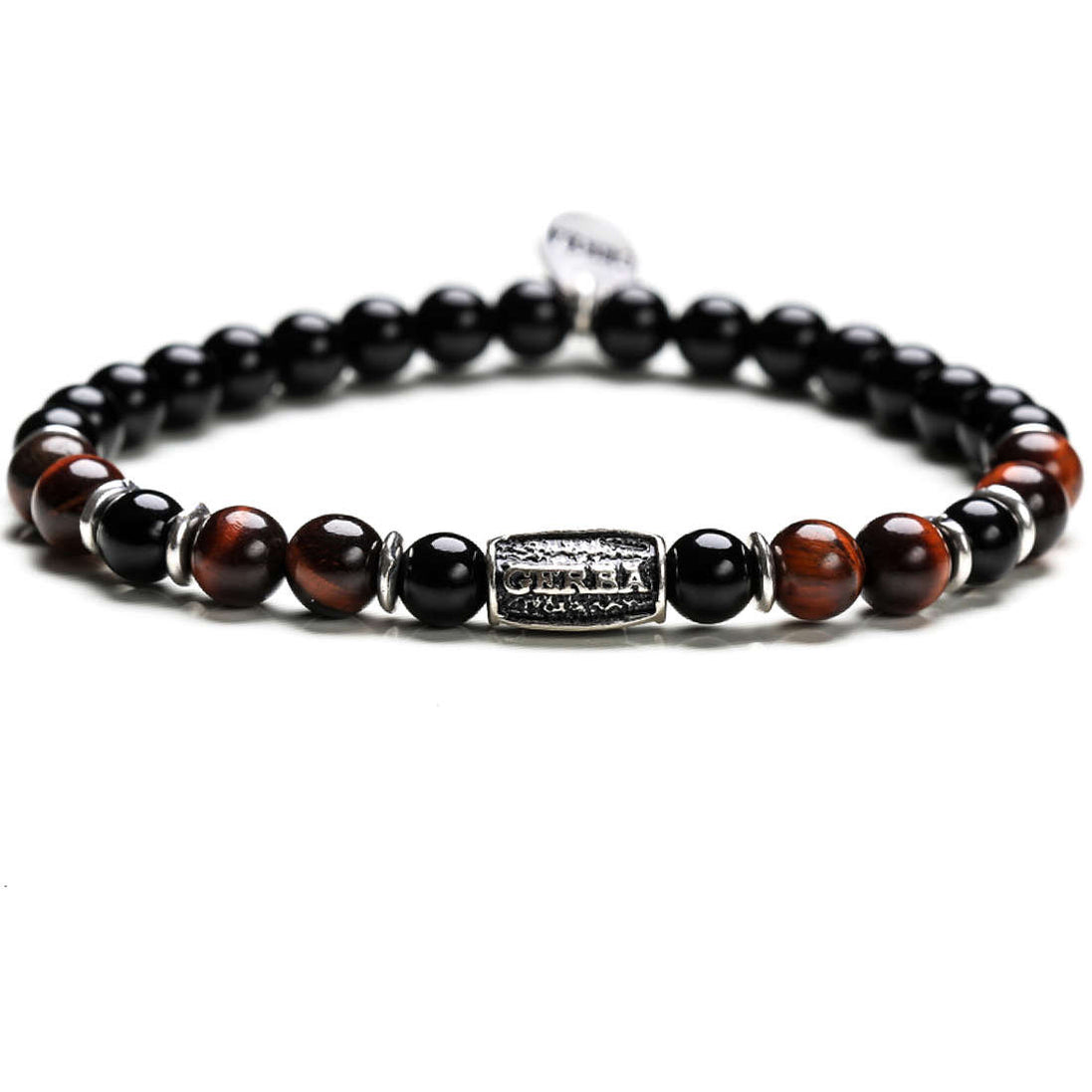 Gerba Red and Black bracciale elastico unisex RED and BLACK246