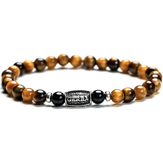 Gerba Stone Classic bracciale uomo TIGER EYE 242