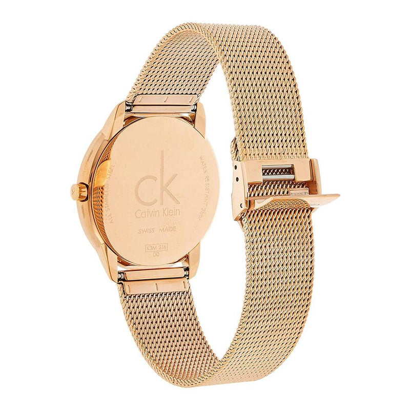 Calvin Klein Minimal orologio donna oro/rosa K3M2162Y