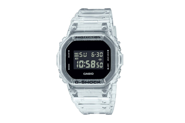 Casio G-Shock White Skeleton orologio unisex DW-5600SKE-7ER