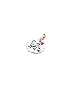 Marcello Pane Charm Family componibile in argento 925/000 CLIT 052