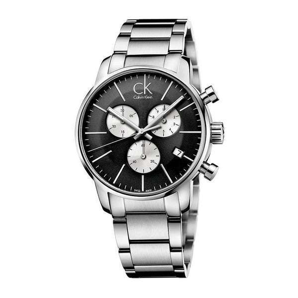 Calvin Klein City orologio uomo crono nero/bianco K2G2714X