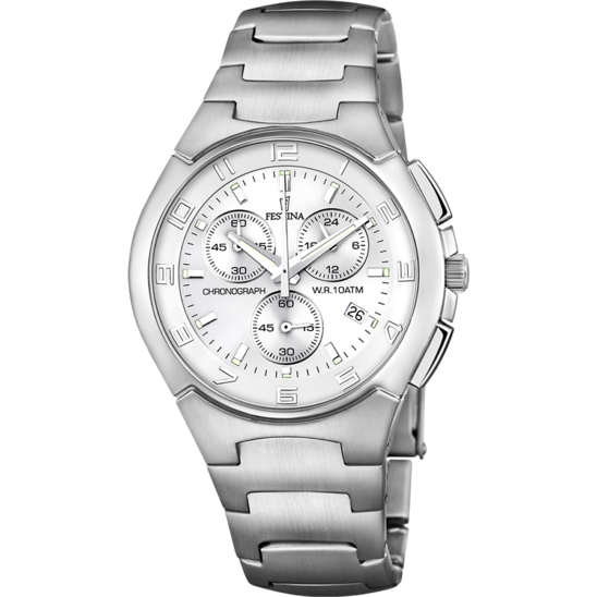 Festina Timeless Chronograph orologio uomo silver F6698/1