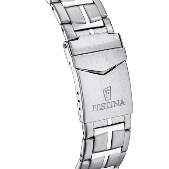 Festina Timeless Chronograph orologio uomo silver F6862/1