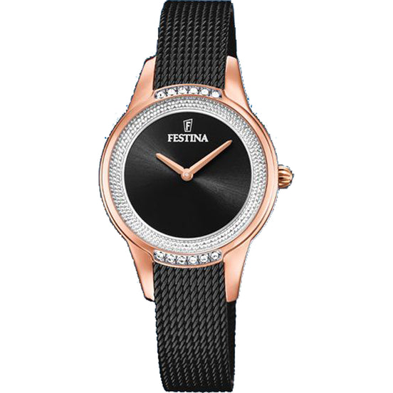 Festina Mademoiselle orologio donna nero F20496/2