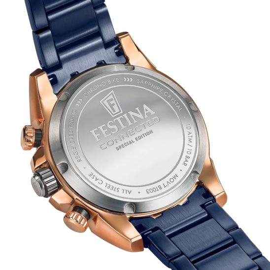 Festina Connected orologio smart acciaio blu uomo F20549/1