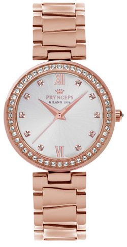 Pryngeps orologio solo tempo donna rose/gold A1048/R1