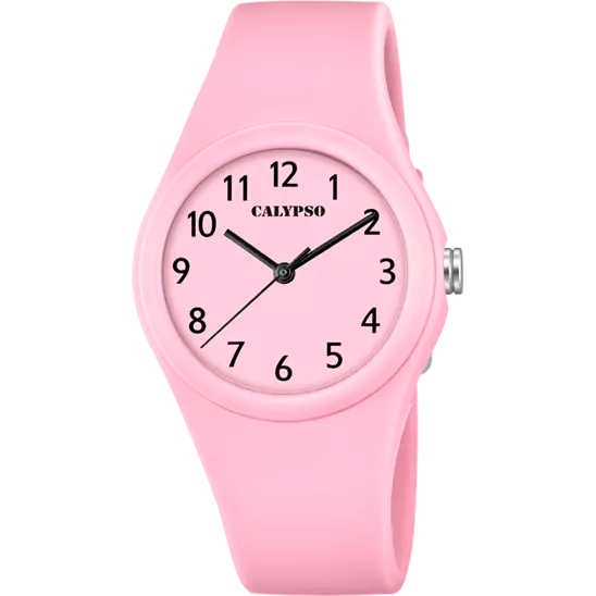 Calypso orologio in gomma rosè da donna K5789/C