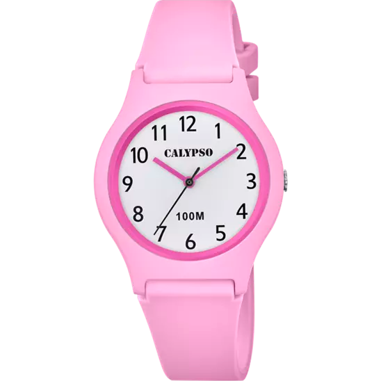 OROLOGIO CALYPSO SWEET TIME K5798/1 BIANCO CINTURINO GOMMA, BAMBINI