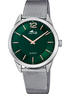 Lotus Smart Casual orologio uomo verde bracciale 40mm in acciaio 18734/3