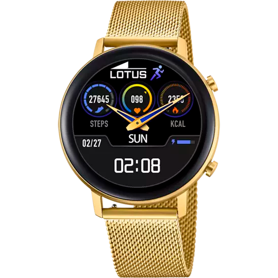 Lotus Smartime Smartwatch 50041/1, 180mah, IPS 1,3", Bluetooth, Stahlband