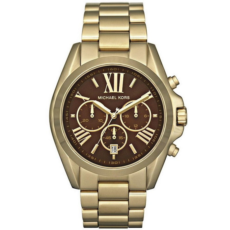 Michael Kors Bradshaw orologio uomo golden MK5502