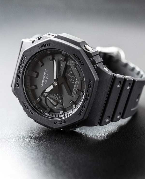 Casio G-Shock Classic orologio multifunzione nero uomo GA-2100-1AER