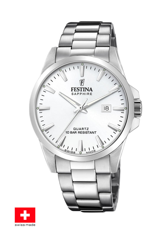 Festina orologio argento uomo F20024/2