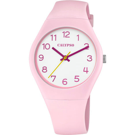 Orologio analogico Calypso in plastica rosa Codice : K5792/B