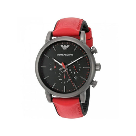 Emporio Armani collezione Luigi cronografo uomo rosso AR1971